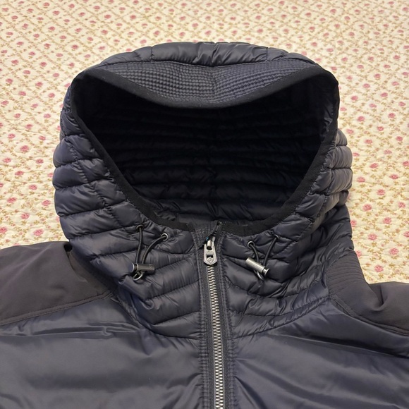 Kuhl Spyfire Hoody Puffer Jacket Goosed Down Men’s Black Size XL Gorpcore Active - Picture 9 of 16